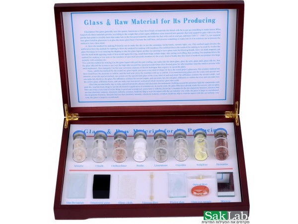 תיבת תצוגה - תהליך ייצור הזכוכית